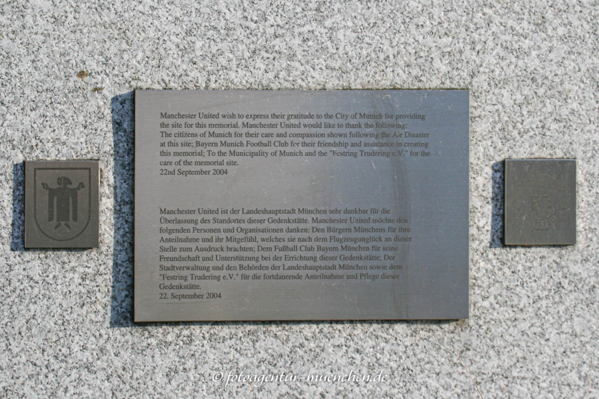 Gedenktafel - Flugzeugabsturz