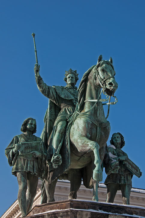 Reiterstandbld König Ludwig I.