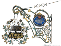 Nasenschild - Schneider Weisse – Foto aus München
