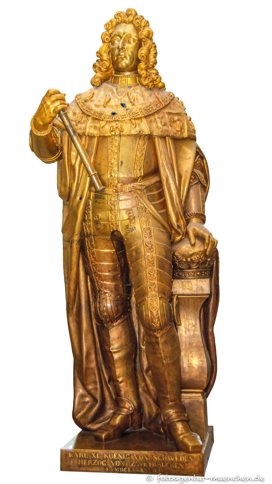 Standfigur - Karl XI. König von Schweden