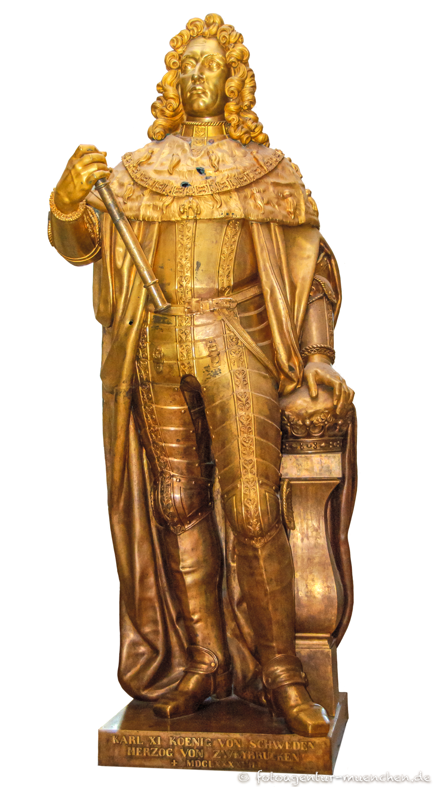Standfigur - Karl XI. König von Schweden