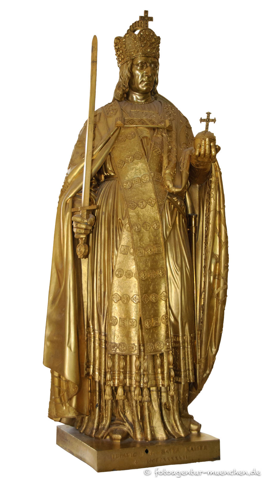 Standfigur - Kaiser Ludwig der Bayer