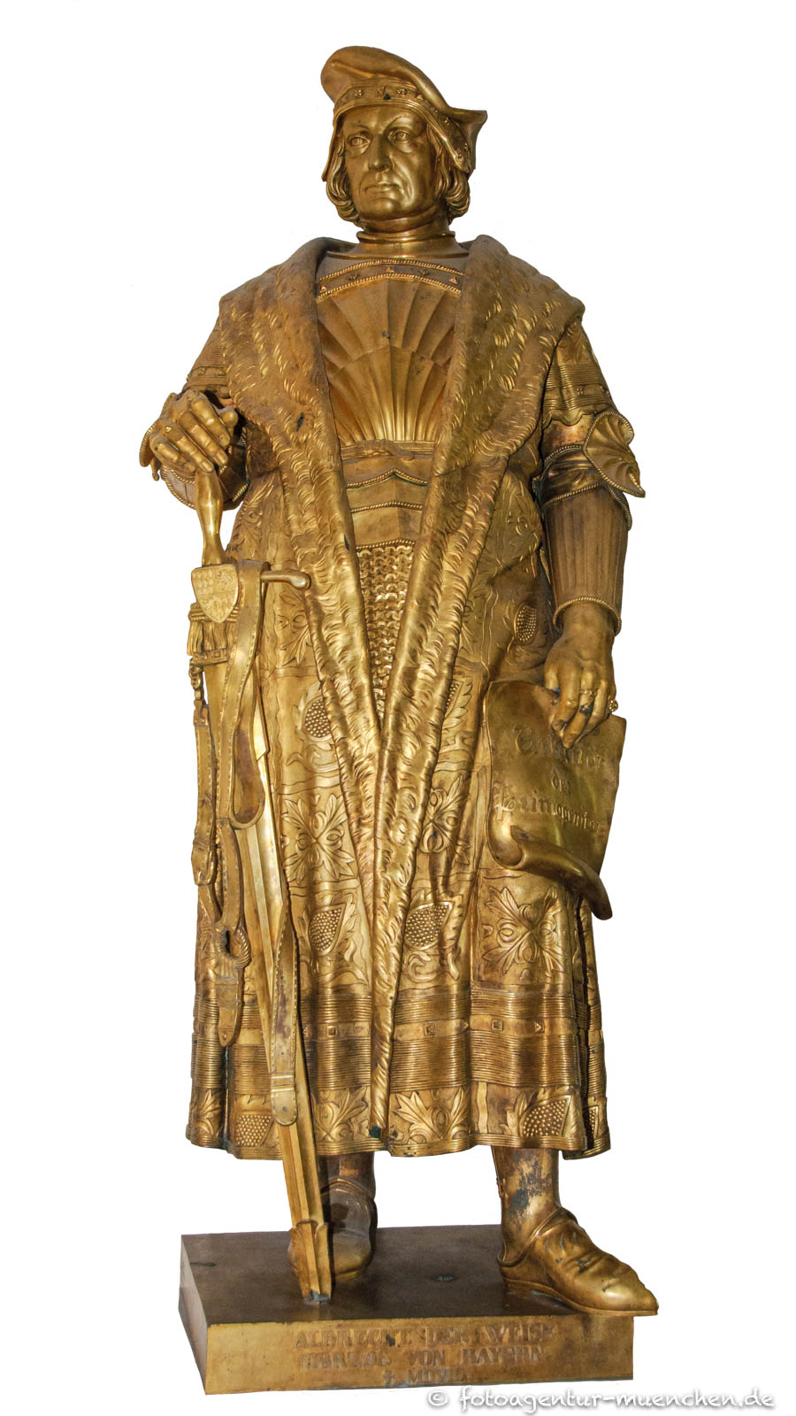 Standfigur - Herzog Albrecht der Weise