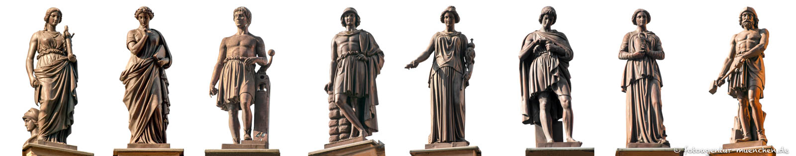Neue Münze - Figuren