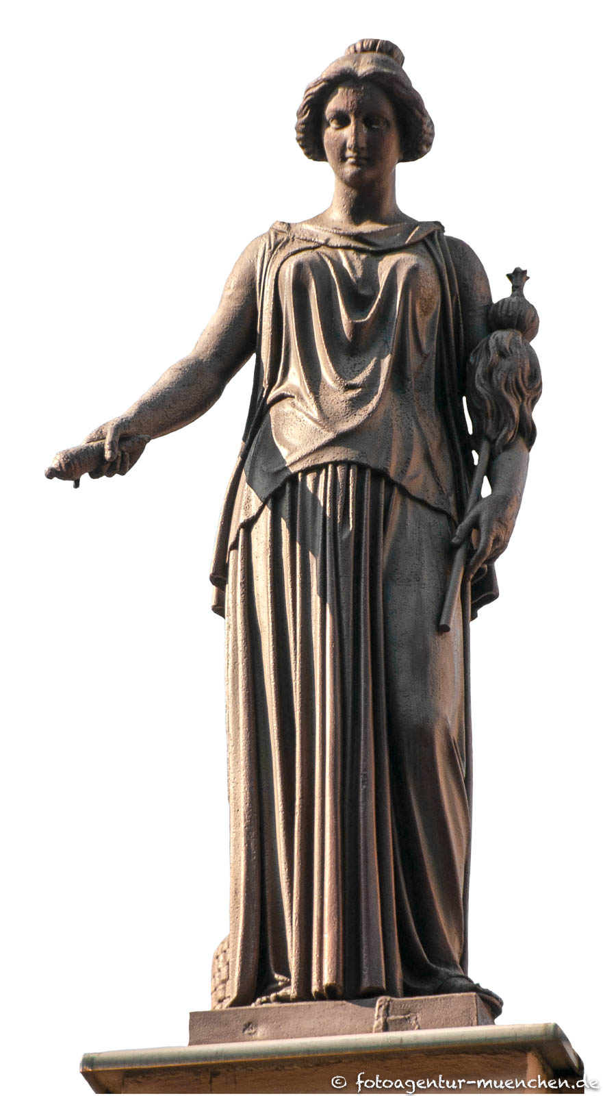 Neue Münze - Gewerbefleiß - Gröbmer Joseph Anton – Denkmal/Kunstwerk in München