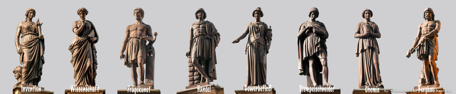 Neue Münze - Figuren