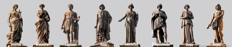 Neue Münze - Figuren