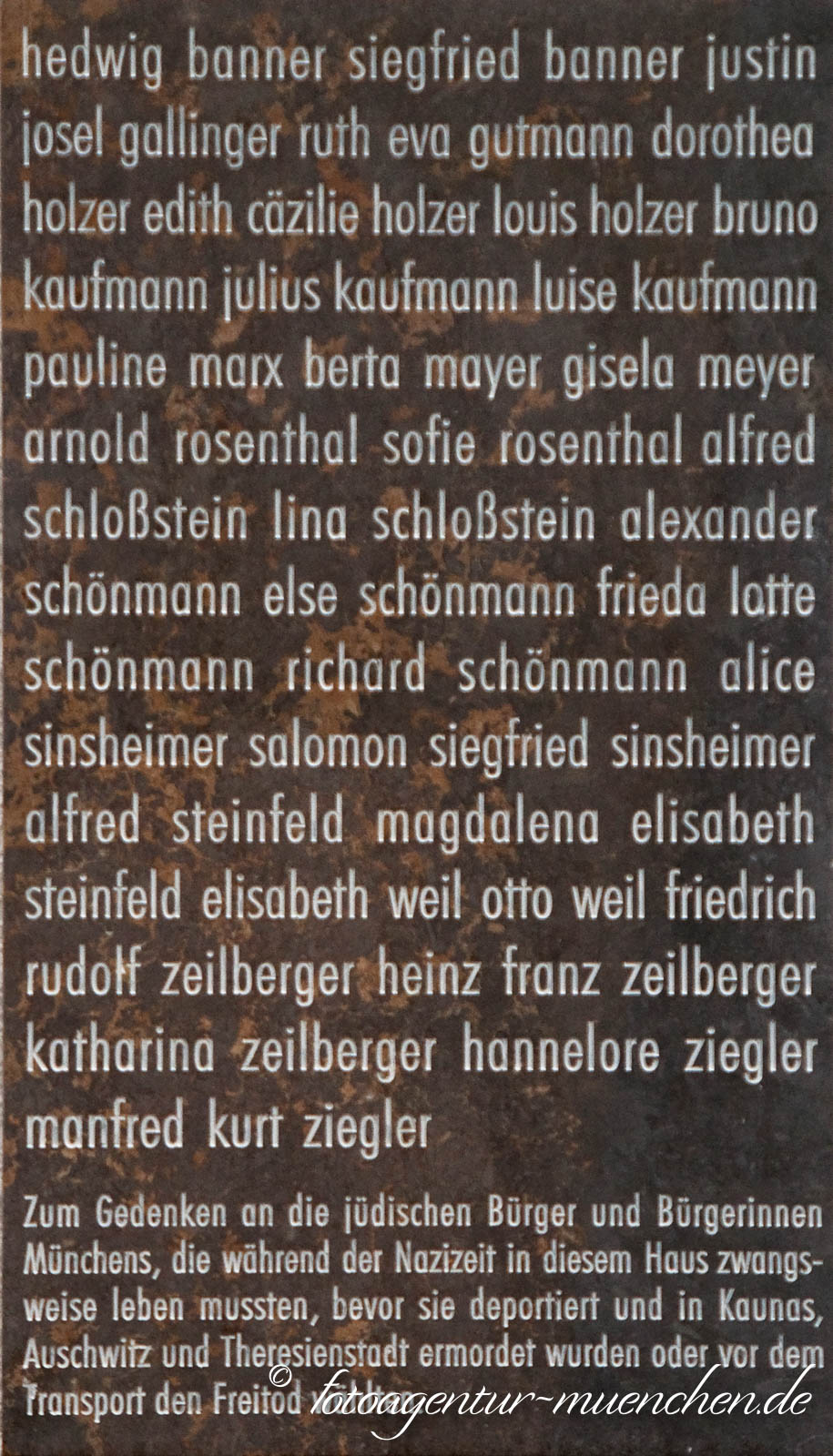 Gedenktafel Jakob-Klar-Straße