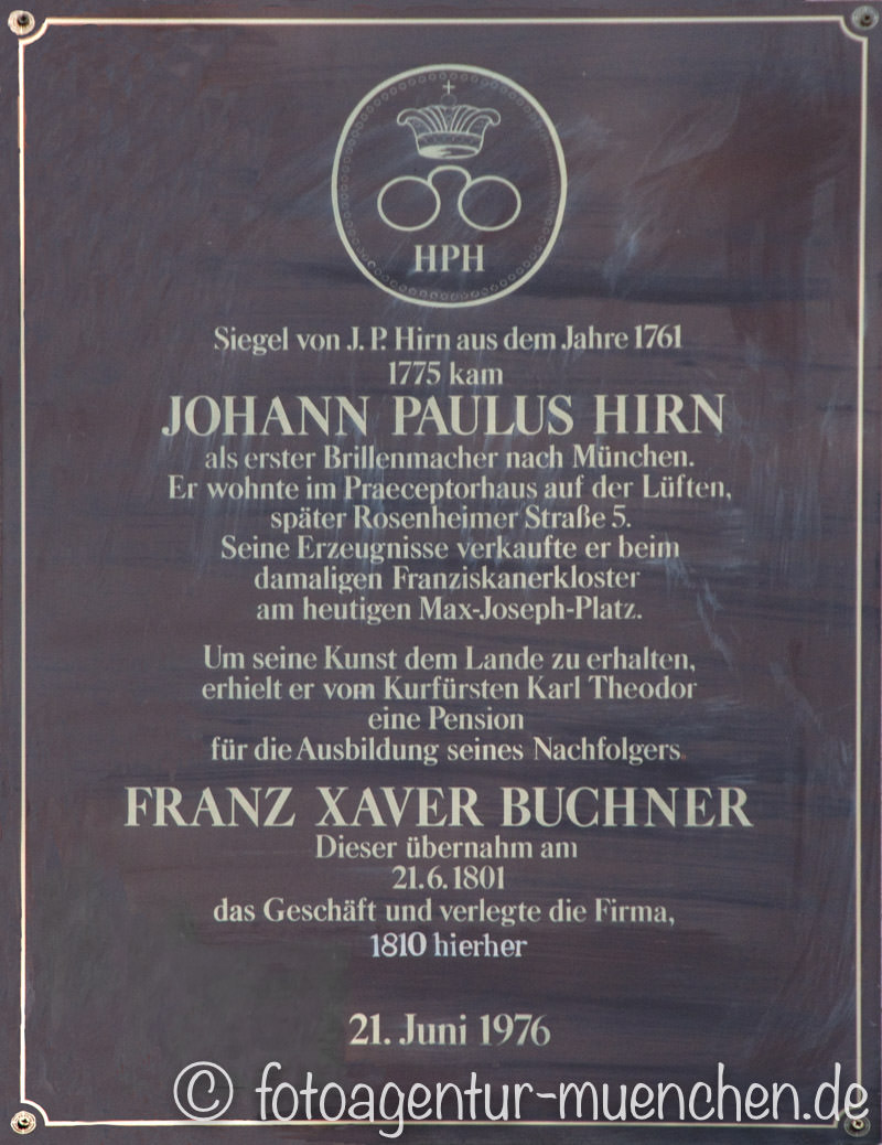 Gedenktafel - Johann Paulus Hirn