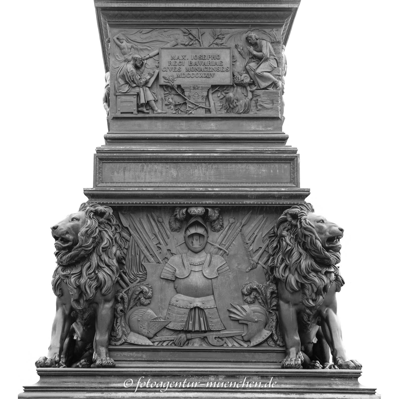 Max-Joseph-Denkmal - Vorderseite