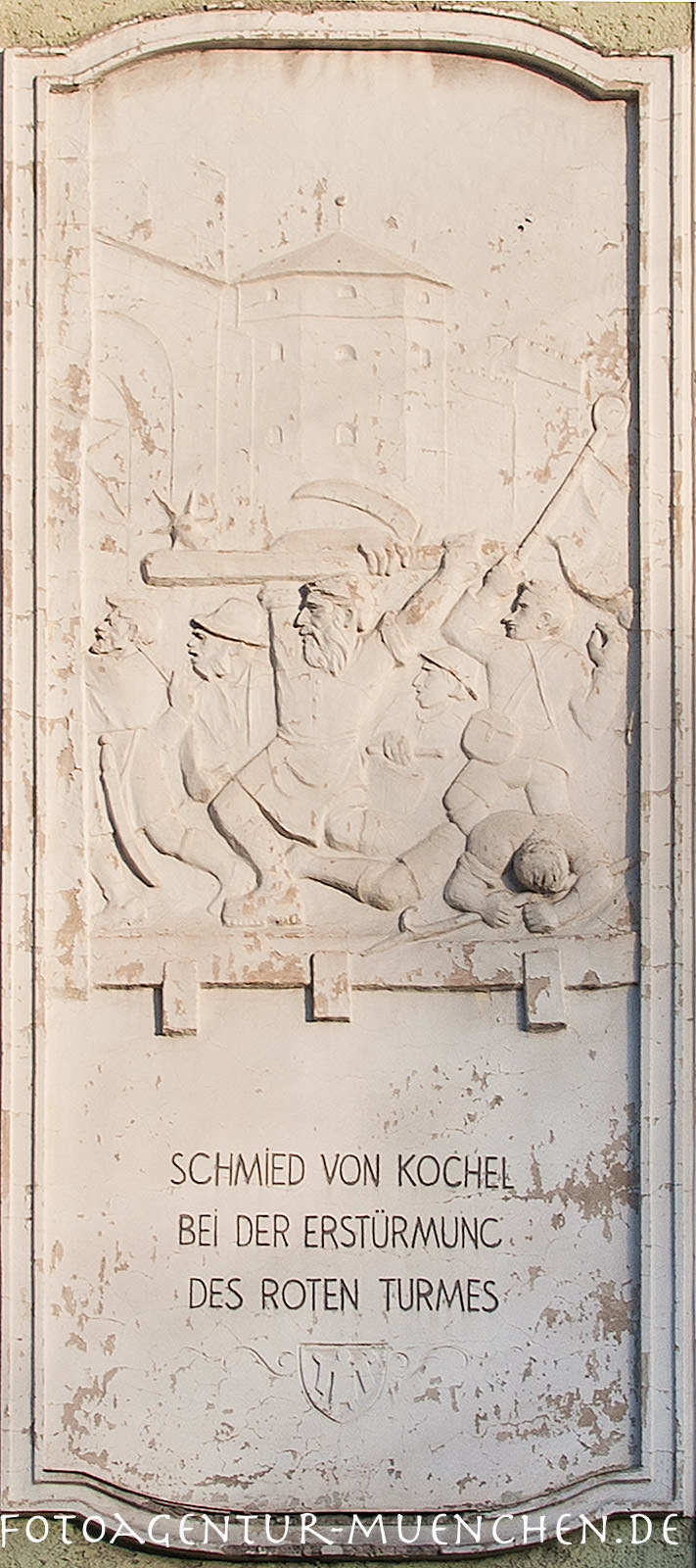 Gedenktafel für den Schmied von Kochel