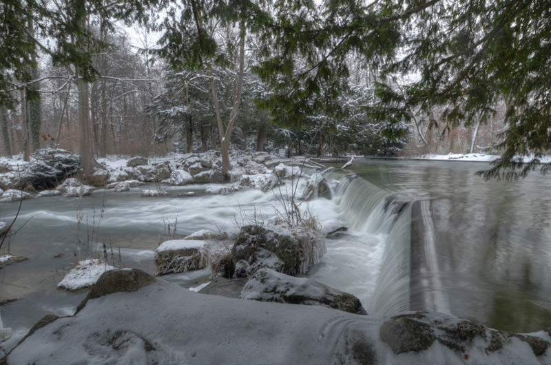 Wasserfall - Emglischer Garten