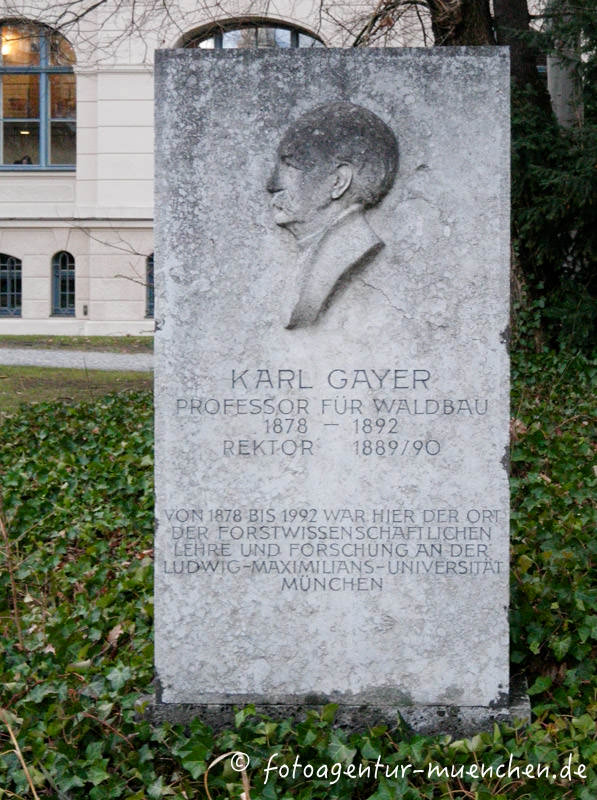 Karl Gayer – Denkmal/Kunstwerk in München