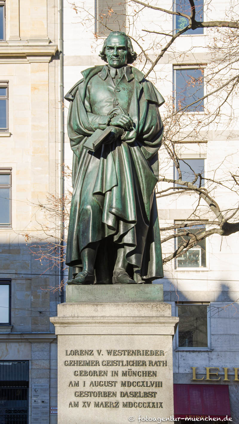 Lorenz von Westenrieder - Widnmann Max von – Denkmal/Kunstwerk in München