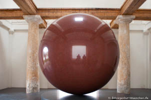 Large Red Sphere