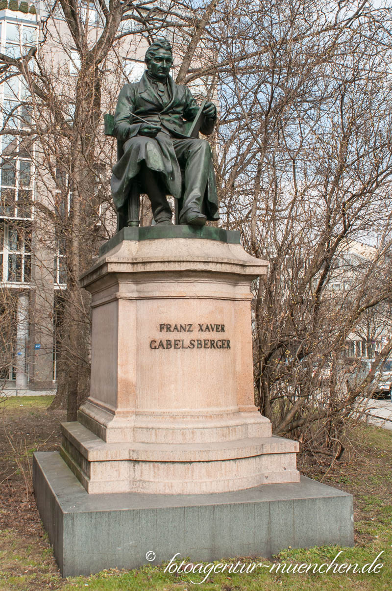 Franz Xaver Gabelsberger - Eberle Syrius – Denkmal/Kunstwerk in München