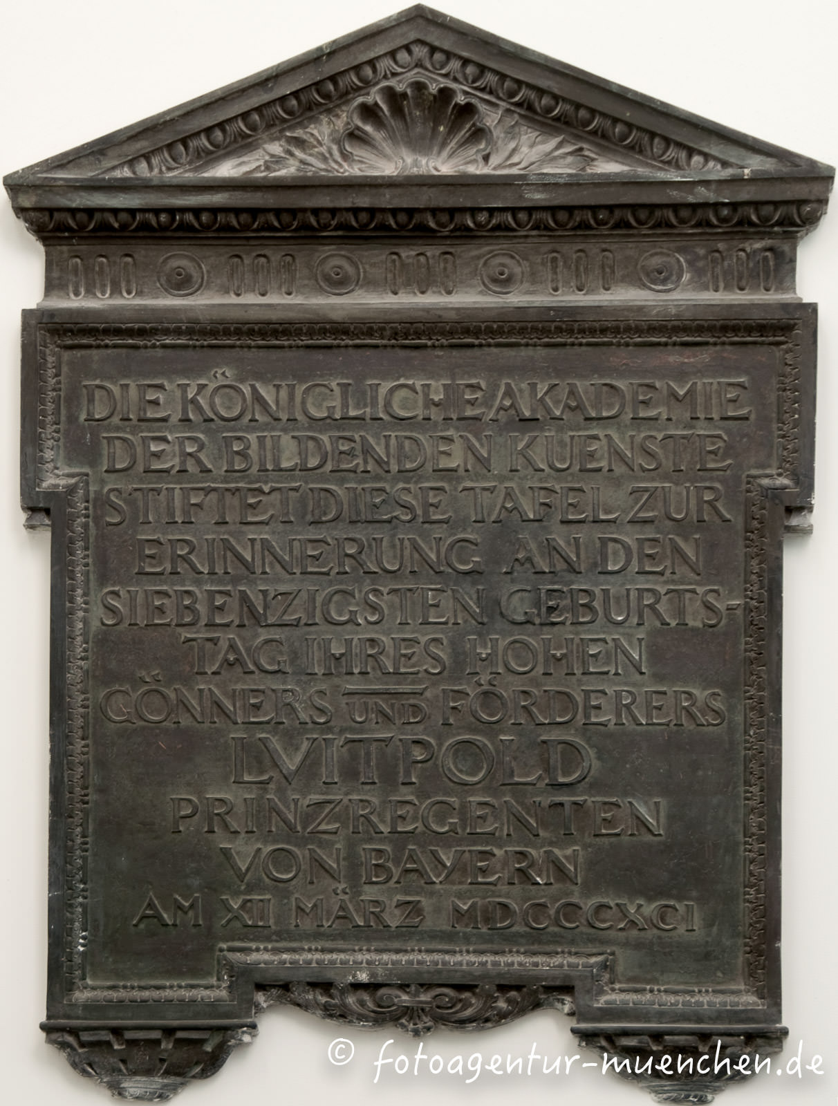 Gedenktafel - Prinzregent Luitpold