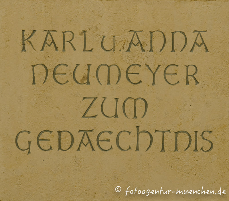 Neumeyer Karl und Anna – Denkmal/Kunstwerk in München