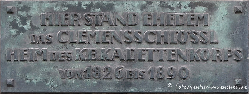 Gedenktafel - Clemensschlössl - Hüls Arthur von – Denkmal/Kunstwerk in München