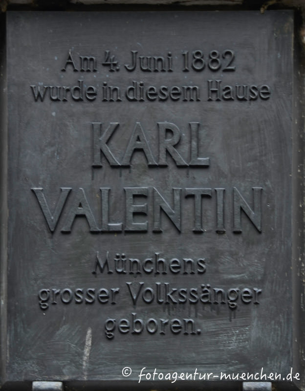 Geburtshaus Karl Valentin – Denkmal/Kunstwerk in München
