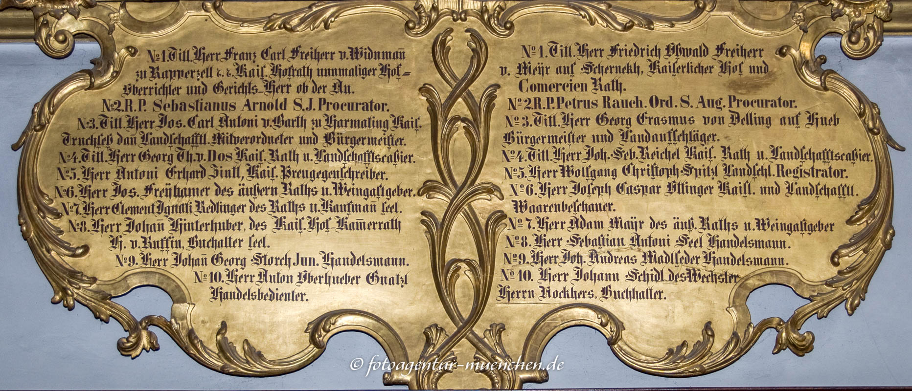 Votivtafel - Schwedengeiseln
