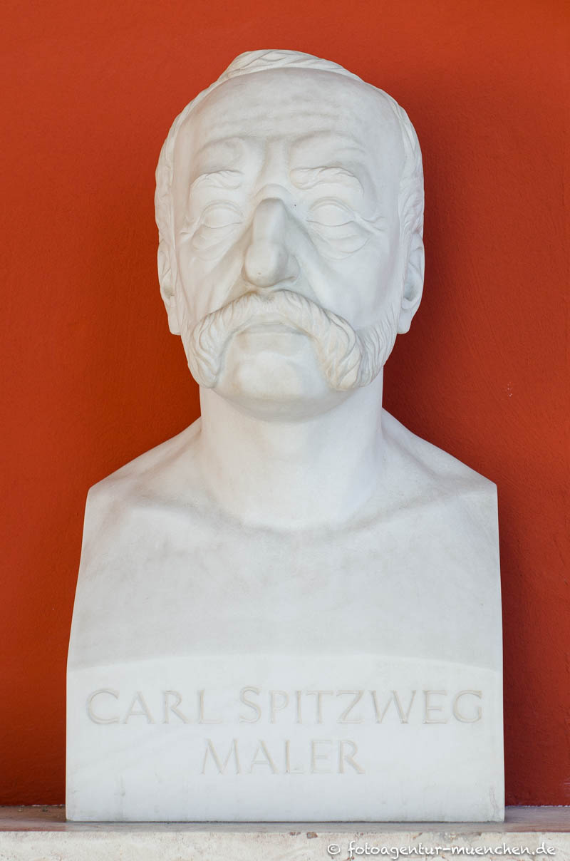 Carl Spitzweg - Preis Toni – Denkmal/Kunstwerk in München