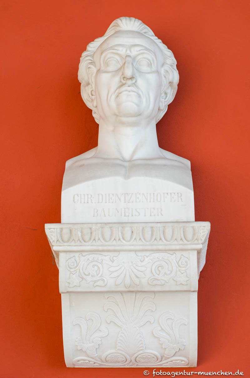 Christoph Dientzenhofer – Denkmal/Kunstwerk in München