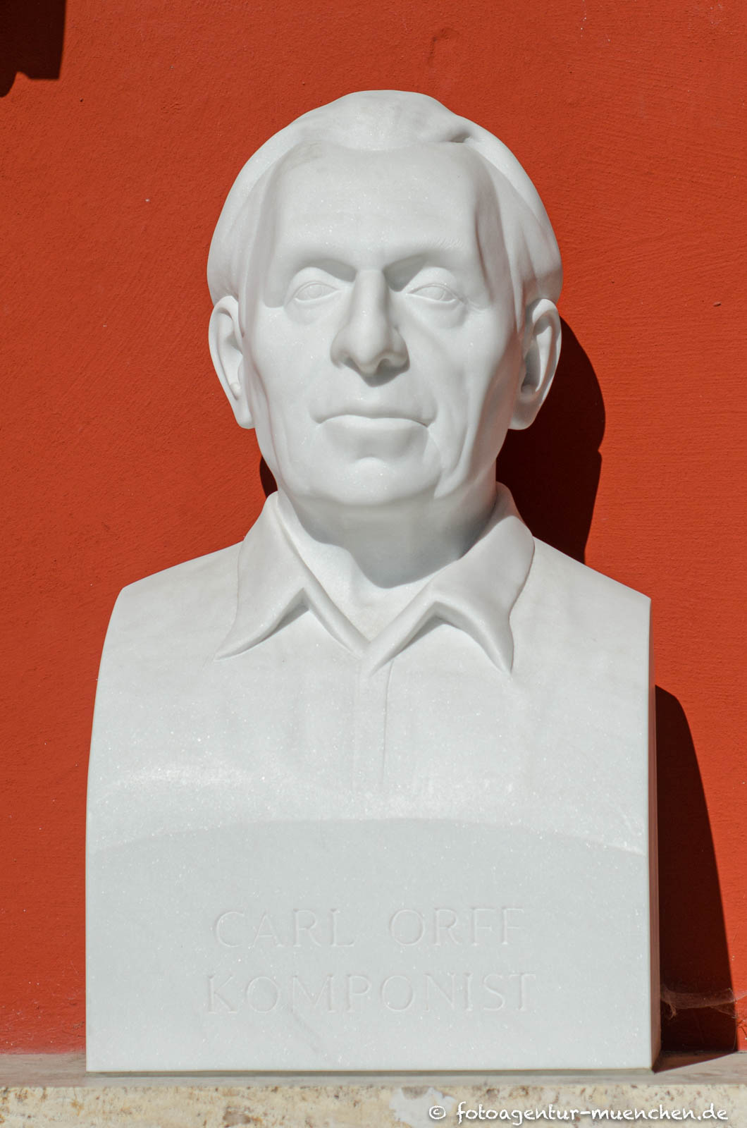 Carl Orff – Denkmal/Kunstwerk in München