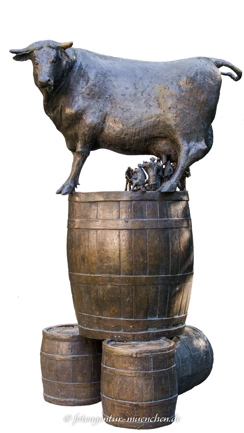 Faß ohne Boden - Neustifter Joseph Michael – Denkmal/Kunstwerk in München