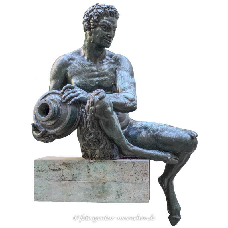 Satyr 2 - Palagio Carlo die Cesare del – Denkmal/Kunstwerk in München