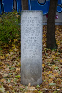 Gedenksäule - Salzstraße