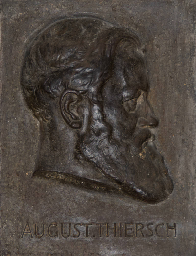 Gedenktafel - August Thiersch – Denkmal/Kunstwerk in München