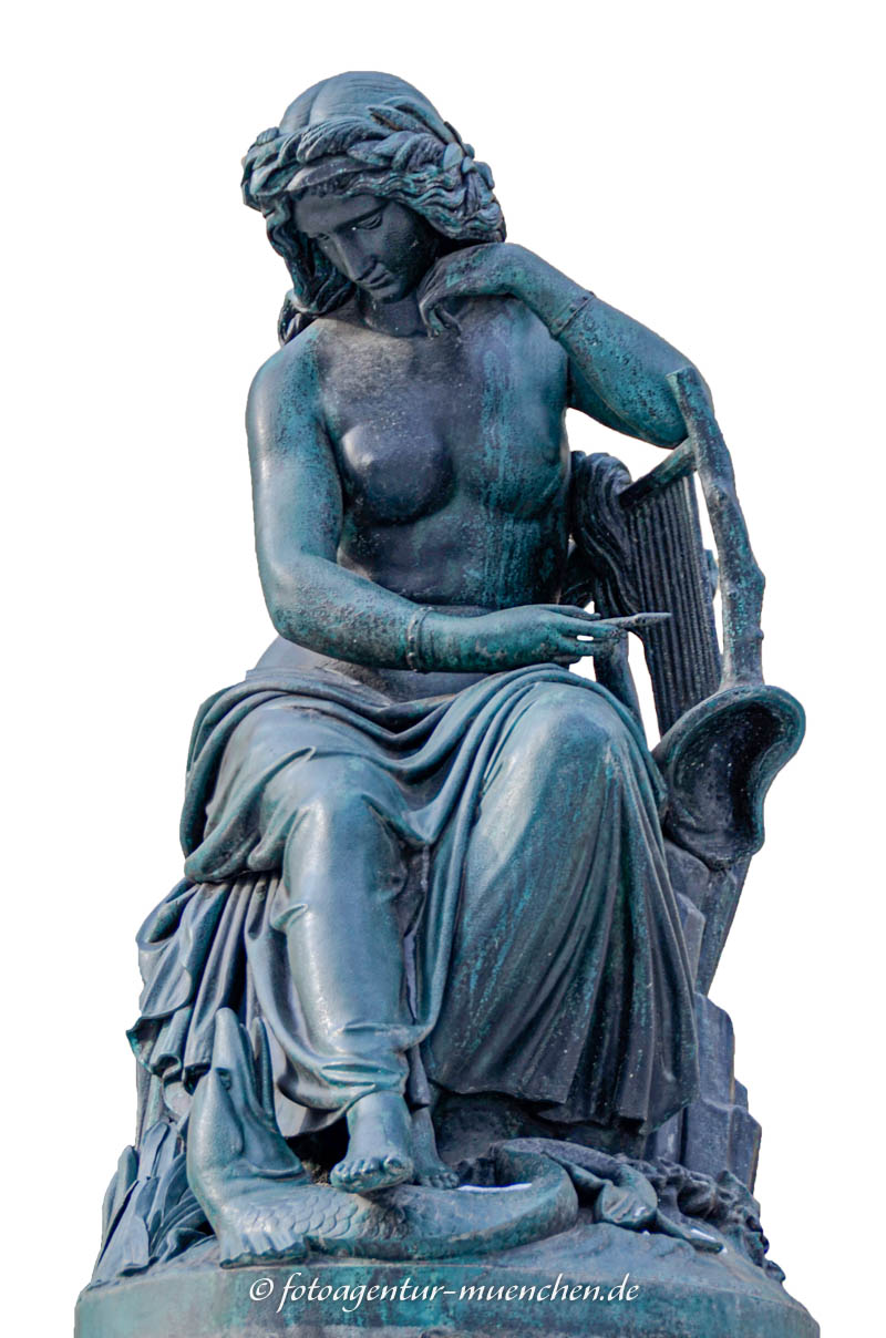 Nymphe (Loreley-Brunnen) Loreley-Brunnen, Nymphenbrunnen, Quellnymphe