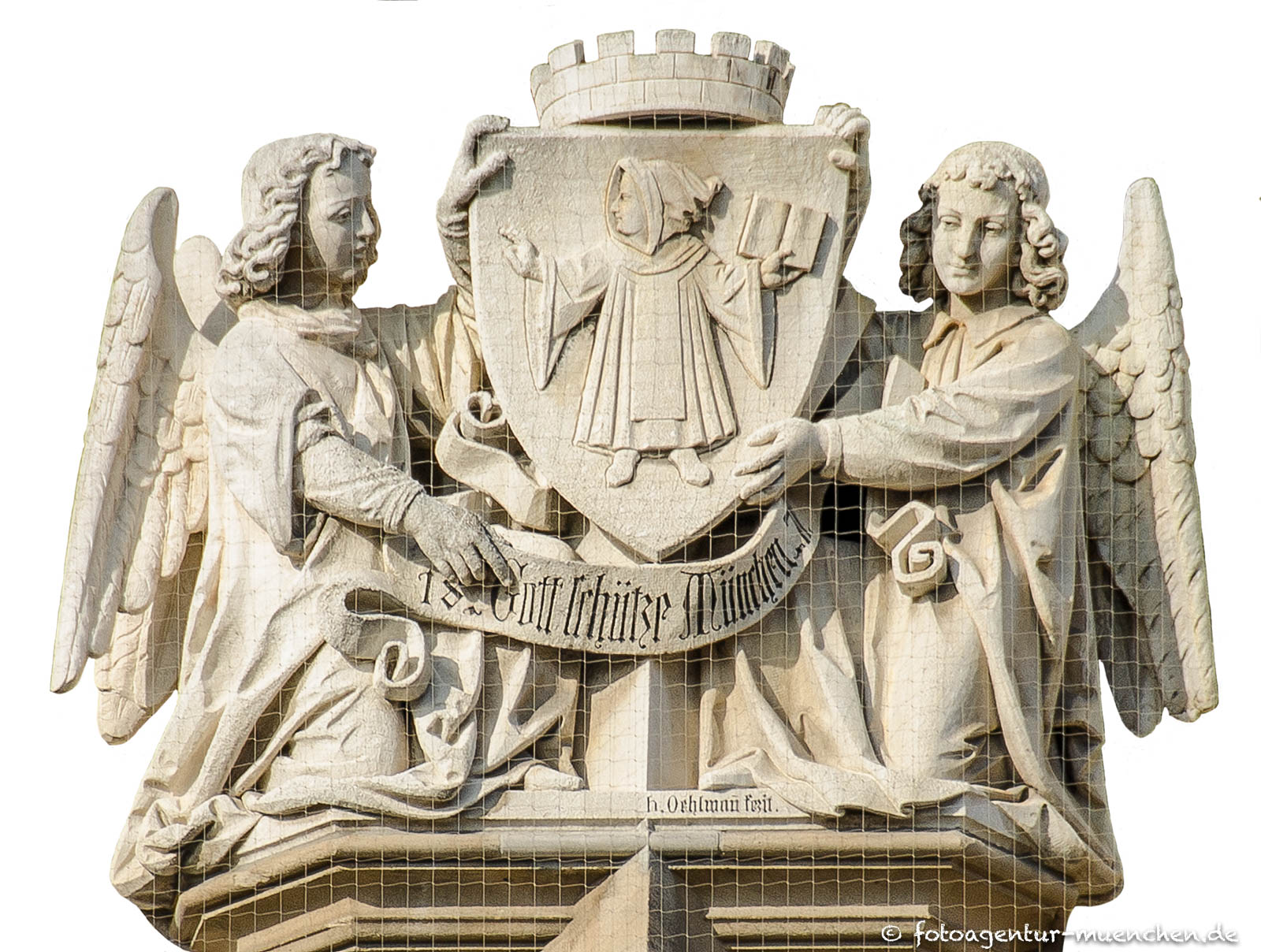 Engel mit Münchner Kindl