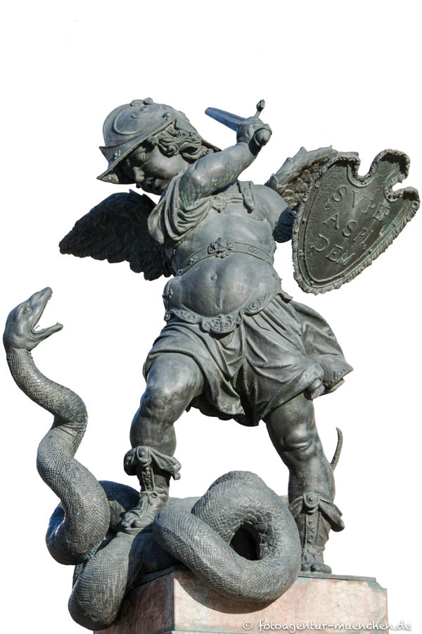 Gerhard Willhalm - Mariensäule - Putti mit Schlange