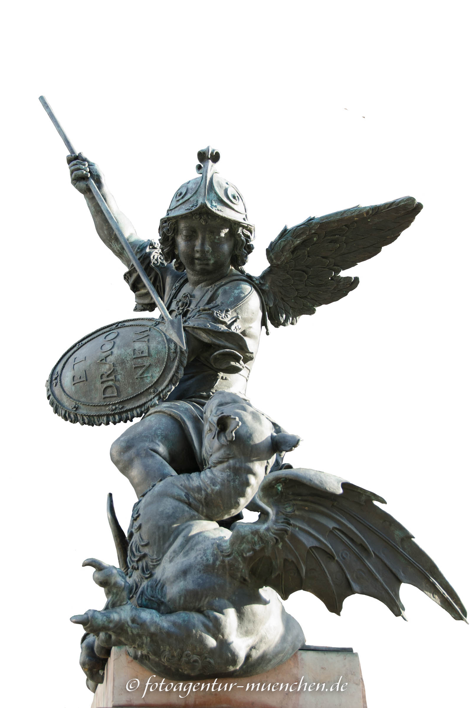 Mariensäule - Putti mit Drache