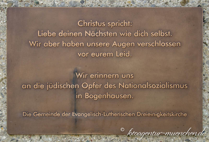 Gedenktafel für die jüdischen Opfer in Bogenhausen