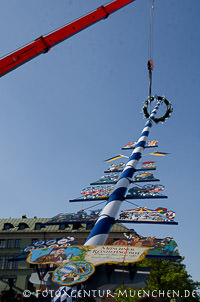 Gerhard Willhalm – Maibaumaufstellung 2012