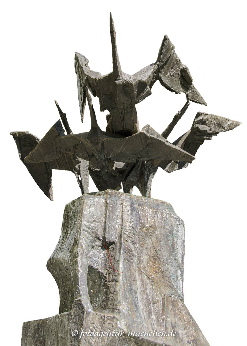Auffliegende Vögel  Auffliegende-Vögel-Brunnen