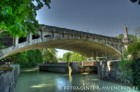 Luitpoldbrücke mit Auer Mühlbach
