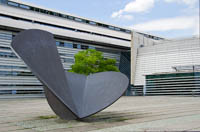 Große Blattfigur