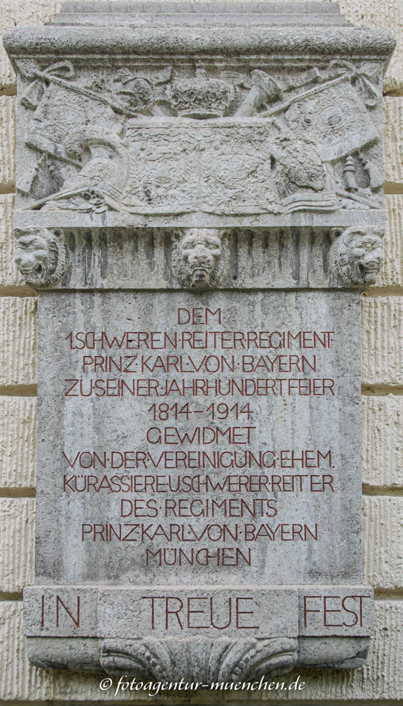 Schwere-Reiter-Regiment - Voggenreiter J. – Denkmal/Kunstwerk in München