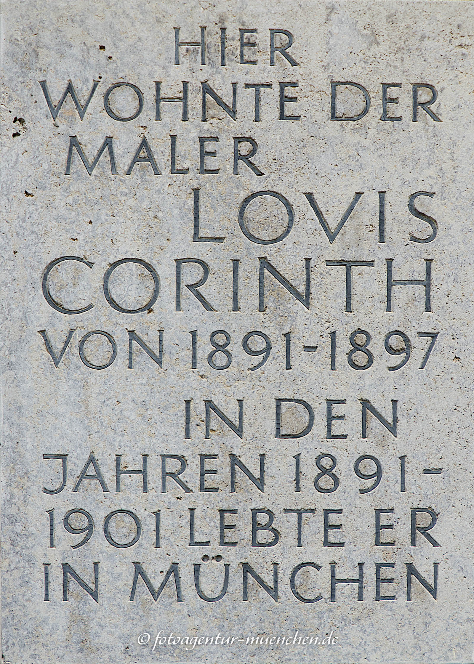 Gedenktafel - Corinth Louis