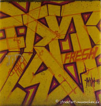 Gerhard Willhalm – Graffiti - Luitpoldbrücke