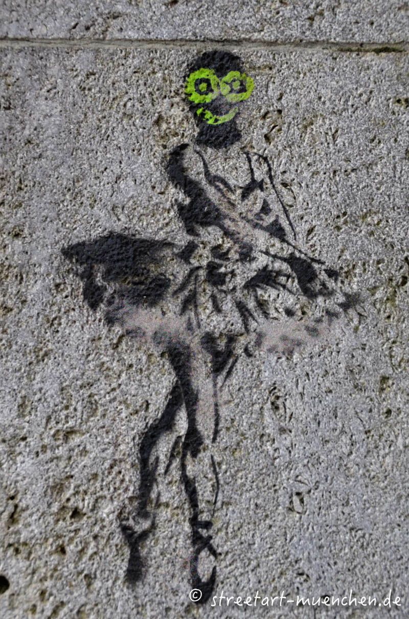 Stencil - Tänzerin