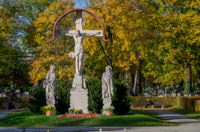 Kreuzgruppe auf dem Westfriedhof