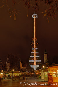 Gerhard Willhalm – Maibaum am Viktualienmarkt