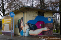 Trafohäuschen der Stadtwerke Münchern
