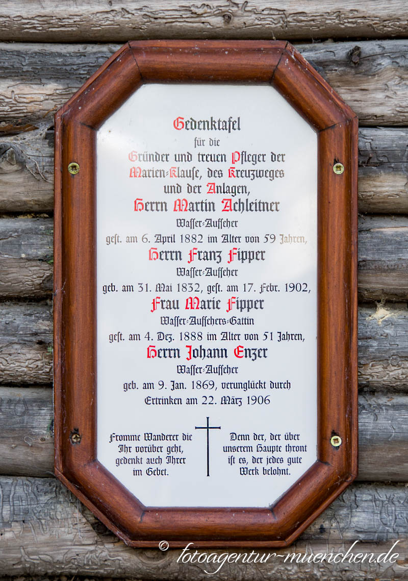 Gedenktafel - Marienklause – Denkmal/Kunstwerk in München