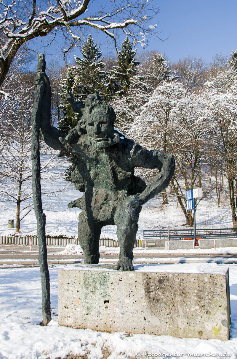 Christophorus - Fischer Alexander – Denkmal/Kunstwerk in München